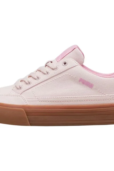 Boty pro děti Puma Court Classic Růžové