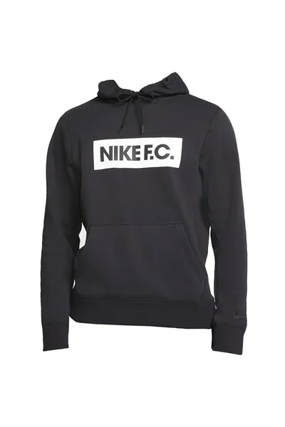 Černá pánská mikina Nike NK FC Essntl Flc Hoodie
