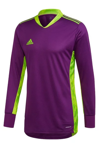 Fialová pánská tréninková mikina Adidas AdiPro 20 GK M FI4194