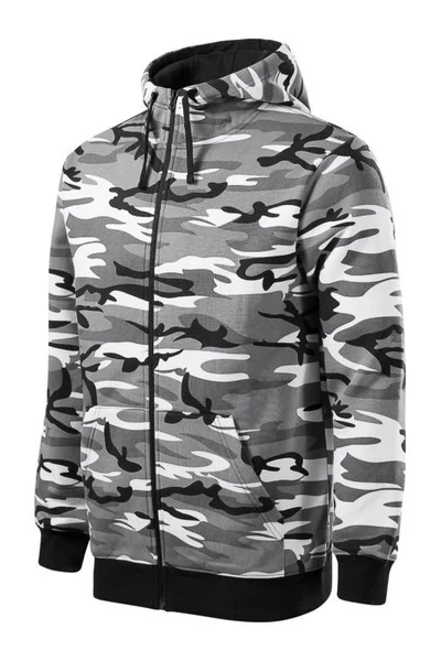 Pánská mikina Camo Zipper Malfini