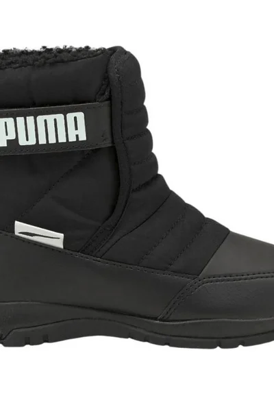 Zimní dětské boty Puma Comfort s kožešinou