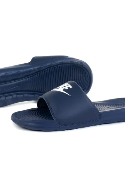 Plážové pantofle NIKE Victori One Slide tmavě modré pánské