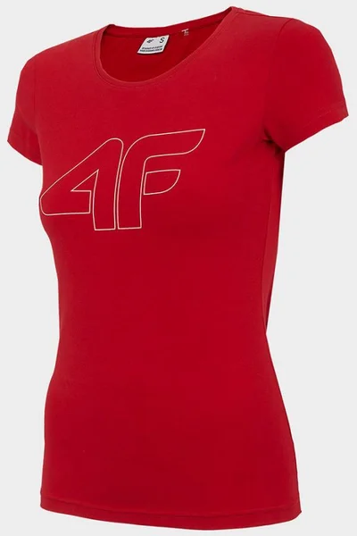 Klasické dámské tričko 4F s krátkým rukávem