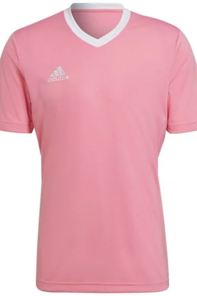 Růžové pánské tričko Adidas Entrada 22 Jersey M HC5072