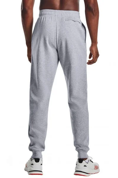 Světle šedé pánské tepláky Under Armour Rival Fleece Jogger M 1357128 011