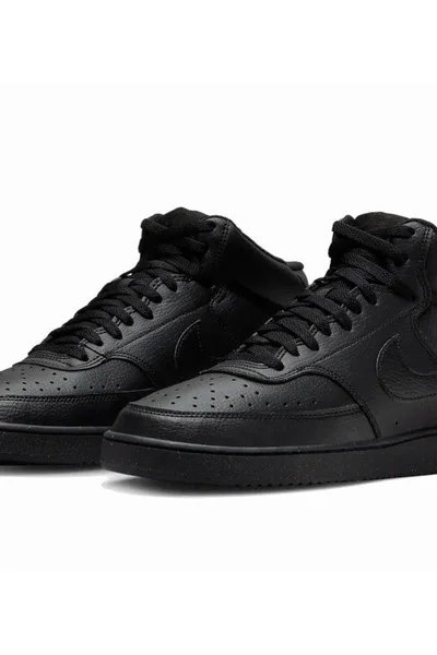 Stylové pánské boty Nike Court Vision Mid černé