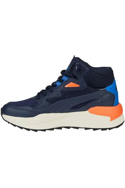 Junior X-Ray Speed Mid WTR boty Puma navy blue