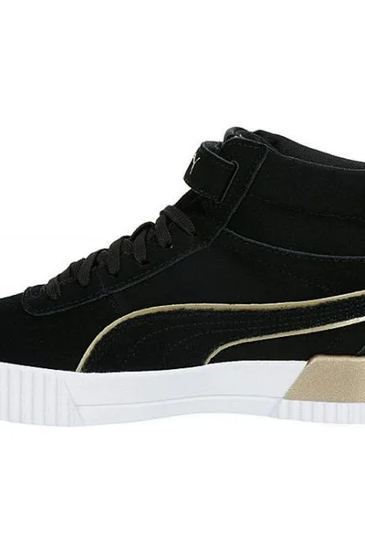 Stylové dámské sportovní boty Puma Carina Mid Metal