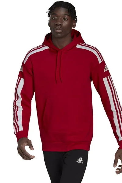 Červená pánská mikina Adidas Squadra 21 Sweet Hoody M HC6282