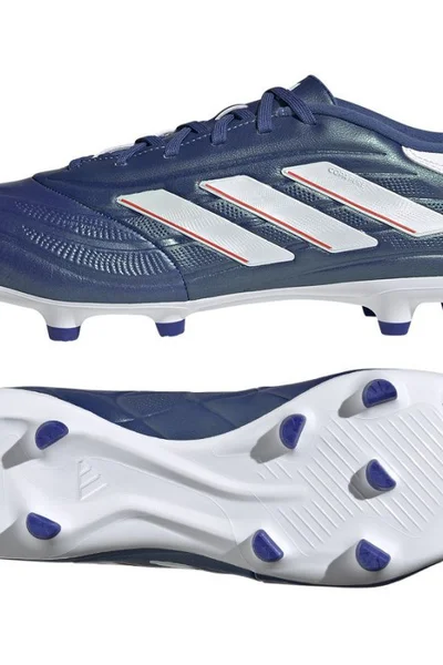 Modré pánské kopačky adidas Copa Pure na trávu