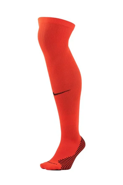 Červené fotbalové kamaše Nike MatchFit CV1956-635