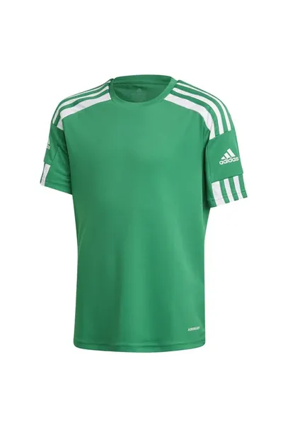 Dětské fotbalové zelené tričko Adidas Squadra 21 JSY Y Jr GN5743