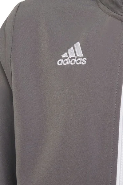 Dětská šedá mikina Adidas Entrada 22 Jr H57539