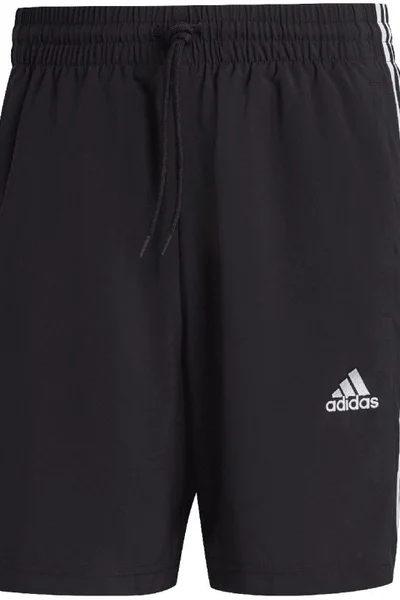 Adidas Aeroready Essentials pánské šortky černé s pruhy