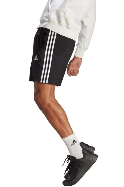 Adidas Aeroready Essentials pánské šortky černé s pruhy