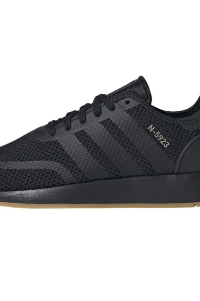 Boty adidas M - Černé sportovní tenisky pro muže