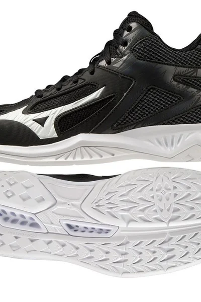 Nepřilnavá volejbalová obuv Mizuno Thunder Blade Mid M - Černá