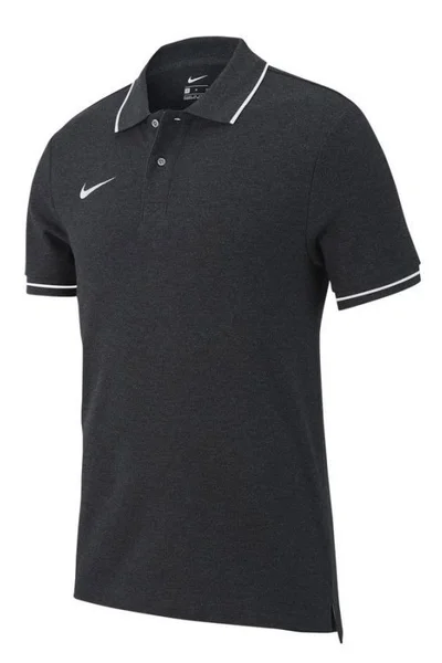 Chlapecké šedé polo tričko Nike s krátkým rukávem