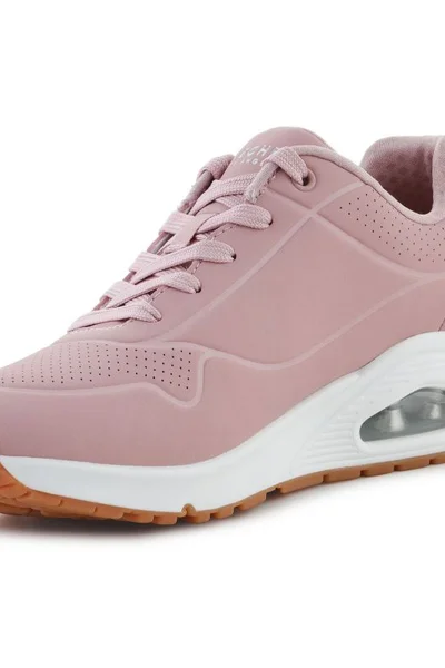 Růžové tenisky Skechers Uno Stand On Air s Memory Foam