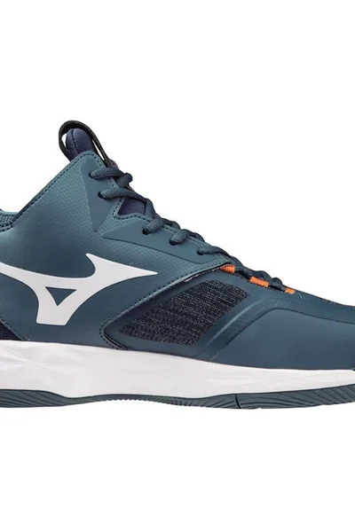 Vyšší volejbalová obuv Mizuno Wave Momentum Mid M - modrá