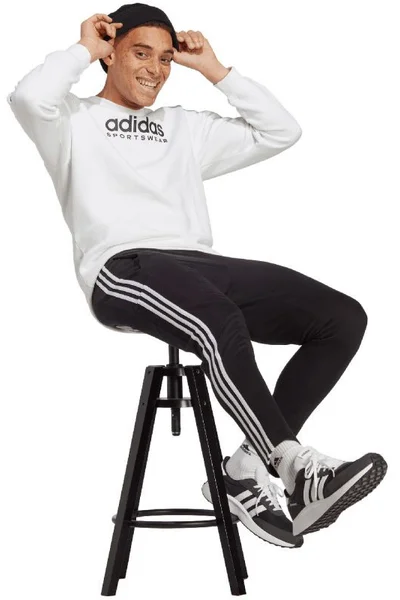 Adidas Essentials Jersey pánské kalhoty se zúženými nohavicemi