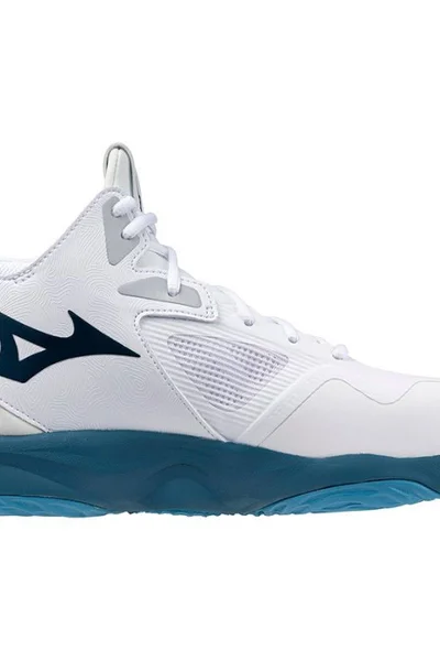 Volejbalové boty Mizuno Wave Momentum Mid M bílé