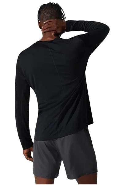 Černé běžecké tričko Asics Core LS Top M 2011C340-001