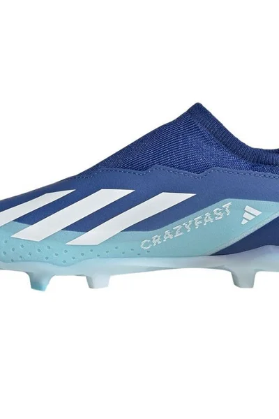 Adidas Dětské Kopačky Bez Šněrování CRAZYFAST Modré