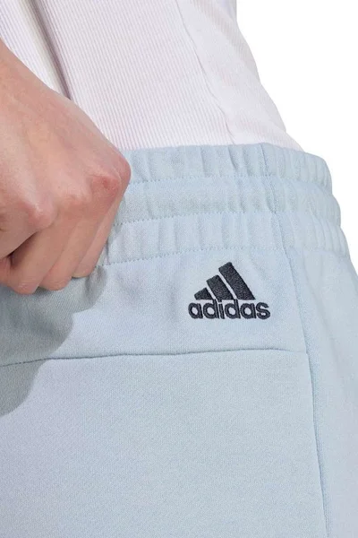 Adidas Dámské Modré Šortky Essentials French Terry