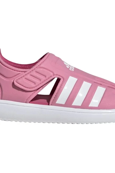 Adidas dětské uzavřené rychleschnoucí sandály do vody růžové