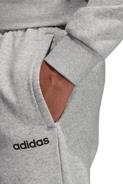 ADIDAS Pánské tepláky Essentials Plain Tapered Fleece šedé