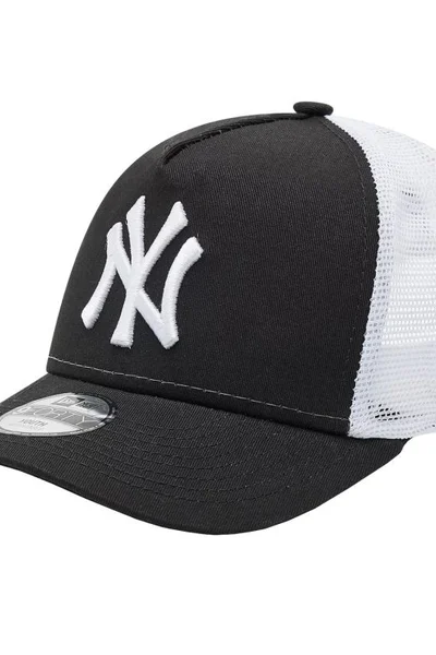 New Era Juniorská Kšiltovka New York Yankees Trucker Černá/Bílá