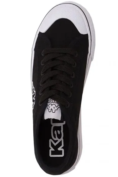 Bílo-černé dámské sportovní boty Kappa Boron Low PF W 243162 1110