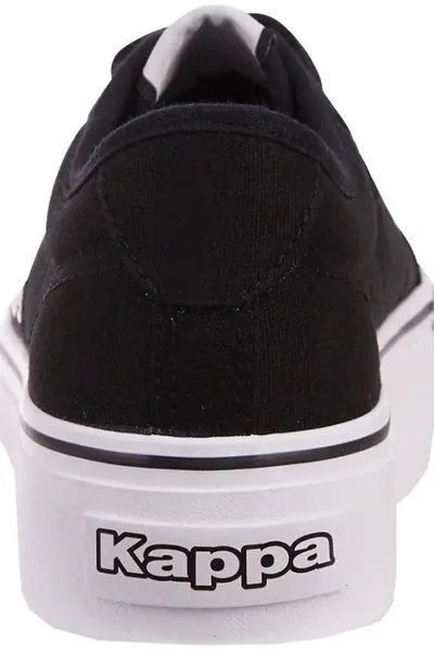 Bílo-černé dámské sportovní boty Kappa Boron Low PF W 243162 1110