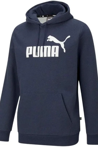 Modrá pánská mikina Puma ESS Heather Hoodie FL M 586739 06
