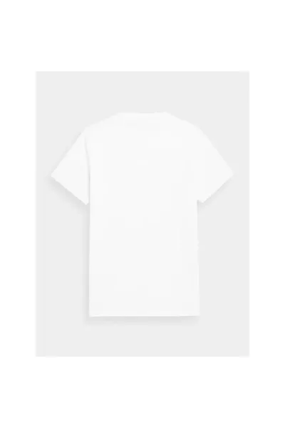 Pánské bílé tričko 4F