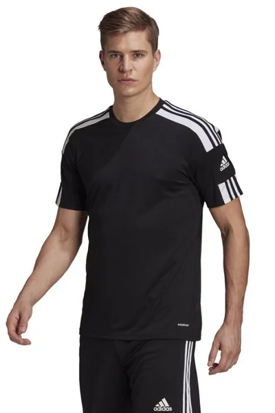 Černobílé pánské tričko Adidas Squadra 21 JSY M GN5720