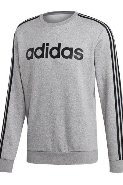 Pánská mikina Adidas Essentials 3 Stripes Crewneck Fleece