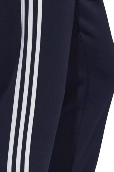 Kalhoty Adidas Essentials 3S Pánské fleecové navy blue