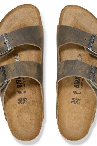 BIRKENSTOCK Arizona Khaki - Klasické pohodlné žabky