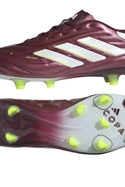 Fotbalové kopačky adidas Copa Pure Pro FG M - vínová kůže