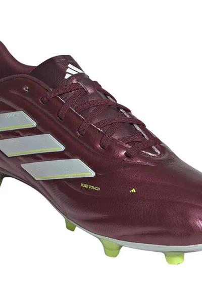 Fotbalové kopačky adidas Copa Pure Pro FG M - vínová kůže