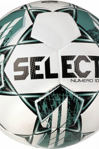 Zeleno-bílý Fotbalový Míč Numero Fifa Pro Select