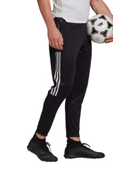 Sportovní tepláky Černá s bílou - Adidas Tiro 21