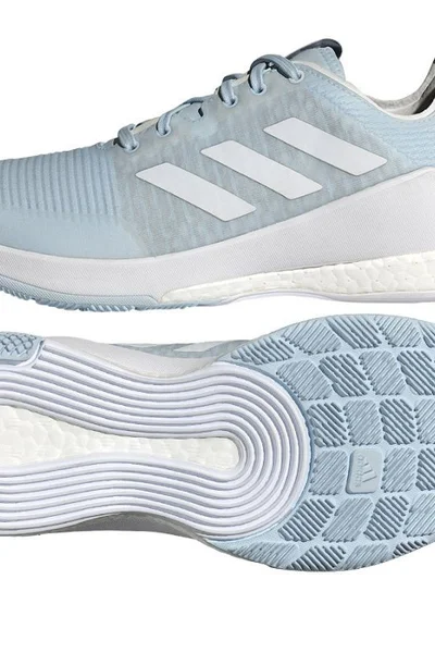 Nízkošněrovací dámské volejbalové boty adidas AirLite - modré