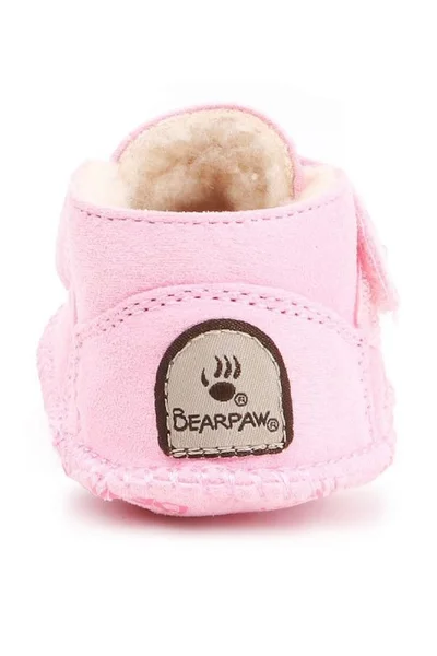 BearPaw Skylar dětské zimní boty růžové