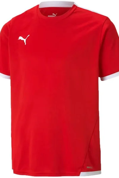 Dětský červený dres Puma teamLIGA Jersey