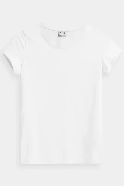 Dámské bílé tričko pro ženy od značky 4F