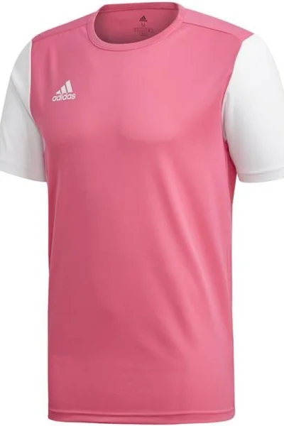 Pánské růžové tréninkové tričko Adidas Estro 19 JSY M DP3237