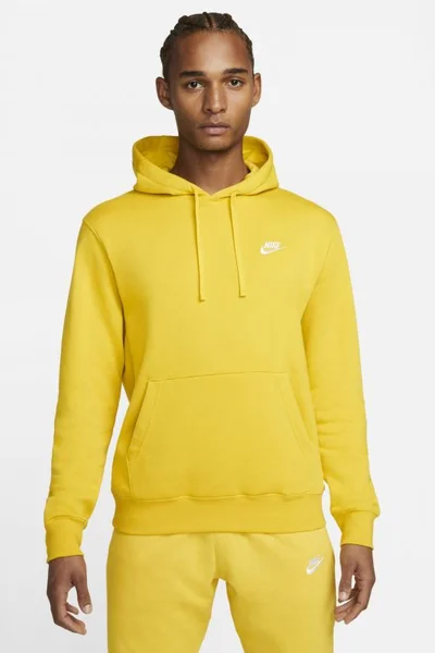 Pánská žlutá mikina Sportswear Club Nike